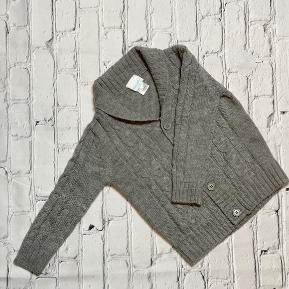 Nannette Other - Nannette Baby Boys Grey Cardigan Sweater Sz 4